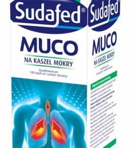 STOP dla mokrego kaszlu NOWOŚĆ – SUDAFED® Muco w dwóch wariantach smakowych