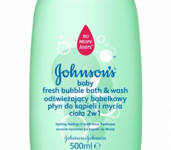 Kąpiel pełna piany z najnowszymi kosmetykami JOHNSON’S® Baby