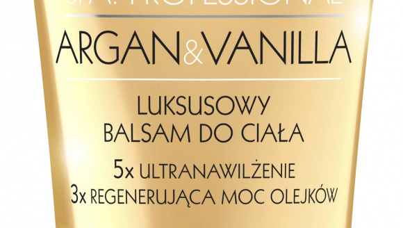 Luksusowy Balsam do ciała od Eveline Cosmetics ARGAN&VANILLA LIFESTYLE, Uroda - TERAPIA NAWILŻAJĄCO-REGENERUJĄCA DO SKÓRY NORMALNEJ I SUCHEJ