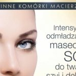 Intensywnie odmładzająca maseczka Eveline Cosmetics do twarzy, szyi i dekoltu