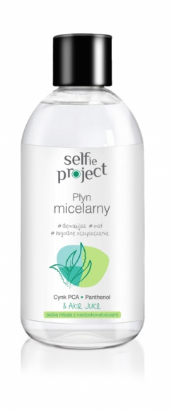 Selfie Project Płyn micelarny LIFESTYLE, Uroda - Selfie Project to kosmetyki stworzone przez specjalistów dla wyjątkowo wymagającej młodej cery.