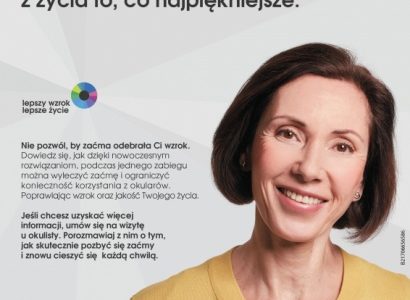 Lepszy wzrok to lepsze życie.Rusza ogólnopolska kampania na temat zaćmy