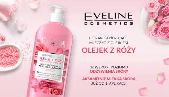Eveline Cosmetics Ultraregenerujące Mleczko z Olejkiem z RÓŻY LIFESTYLE, Uroda - Skóra szorstka i przesuszona