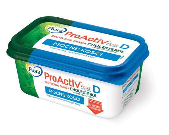 Zdrowe serce i mocne kości z nowymi wariantami Flory ProActiv Zdrowie, BIZNES - Flora ProActiv Plus Zdrowe Serce z witaminą B1 Flora ProActiv Plus Mocne Kości z witaminą D