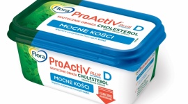 Zdrowe serce i mocne kości z nowymi wariantami Flory ProActiv Zdrowie, BIZNES - Flora ProActiv Plus Zdrowe Serce z witaminą B1 Flora ProActiv Plus Mocne Kości z witaminą D