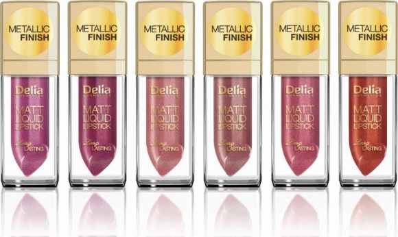 Metaliczne nowości od Delia Cosmetics