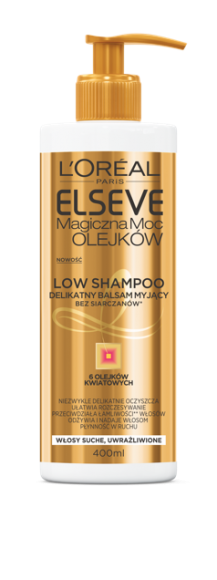 Low Shampoo od L'oreal Zdrowie, BIZNES - Rewolucja w pielęgnacji włosów! Nowa generacja szamponów-Low Shampoo od Elseve już w Polsce! #LOWSHAMPOO