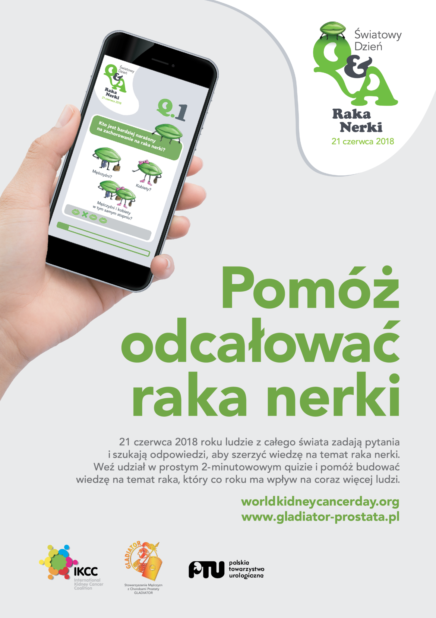 II MIÄDZYNARODOWY DZIEĹ RAKA NERKI – porozmawiaj z onkologiem i rozwiąż quiz o nowotworze nerki