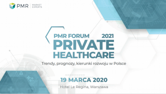 Nowe prognozy dla sektora prywatnej opieki zdrowotnej na 2020 i 2021 rok Zdrowie, BIZNES - Czy możemy mówić o zagrożeniu dla graczy rynkowych? O tym liderzy sektora prywatnej opieki zdrowotnej porozmawiają podczas Forum PMR: Private Healthcare 2021. Trendy, prognozy i kierunki rozwoju w Polsce, 19 marca 2020 w Warszawie.