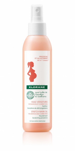 KLORANE OLEJEK PRZECIW ROZSTĘPOM ZAPOBIEGANIE I KOREKCJA od 1 trymestru ciąży LIFESTYLE, Uroda - Pierwszy produkt "4w1" na rynku. Odpowiedni od 1 trymestru ciąży i dla kobiet karmiących piersią.