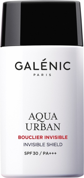 GALENIC AQUA URBAN Niewidzialna Ochrona SPF30+ LIFESTYLE, Uroda - Delikatna, różowo pudrowa osłona dla skóry z kwiatowymi nutami piwonii, magnolii i jaśminu, przełamane bardziej intensywną nuty piżma i kaszmirowego drewna.