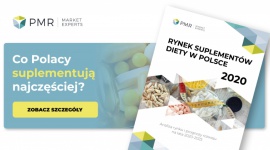 Rynek suplementów diety w Polsce: wzrost o 3% w 2020 roku Zdrowie, BIZNES - Według najnowszych prognoz PMR sprzedaż suplementów diety w Polsce w aptekach i poza nimi wzrośnie w 2020 r. o 2,6% i osiągnie wartość prawie 6 mld zł w cenach detalicznych*.
