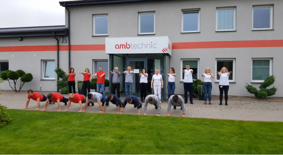 AMB Technic dołącza do #GaszynChallenge Zdrowie, BIZNES - Ogólnopolska akcja wspierająca dzieci chore na SMA dotarła do Koła za sprawą pracowników AMB Technic wykonujących #GaszynChallenge. Kolejne firmy mają okazję dołączyć do akcji dzięki nominacji kolskiego przedsiębiorcy.