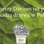 Fryzjerzy Davines sadzą drzewa w trosce o zielone płuca Polski