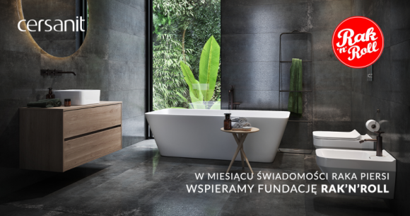 Cersanit wspiera kobiety w Miesiącu Świadomości Raka Piersi Zdrowie, BIZNES - Marka Cersanit dołączyła do globalnej kampanii okazując solidarność z kobietami przechodzącymi przez chorobę nowotworową